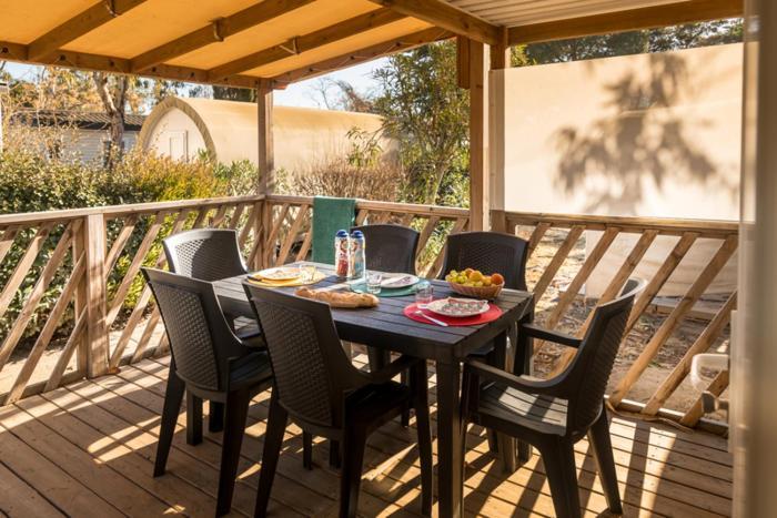 فندق Camping L'Oasis Et California Le Barcarès الغرفة الصورة
